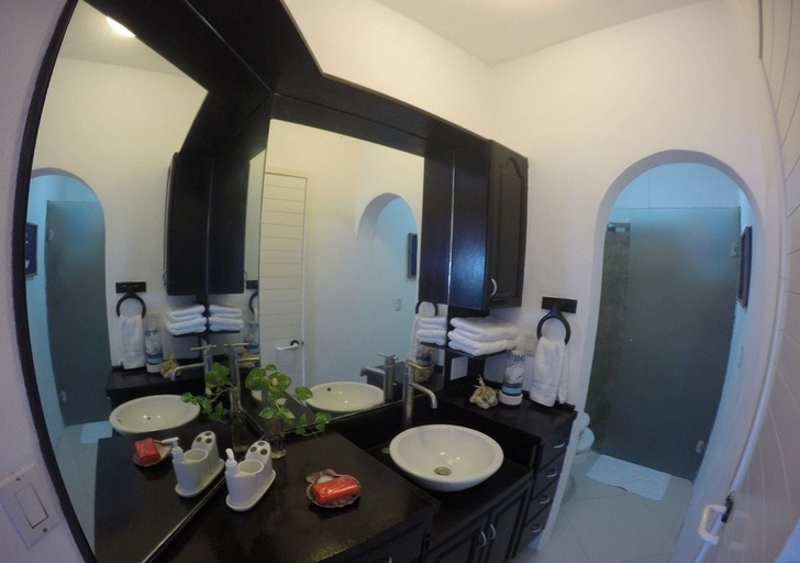 Bathroom, Departamento Rentas Vacacionales Cancun 003, Benito Juárez