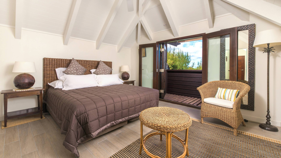 Bedroom 3, Te Vakaroa Villas, Rorotonga
