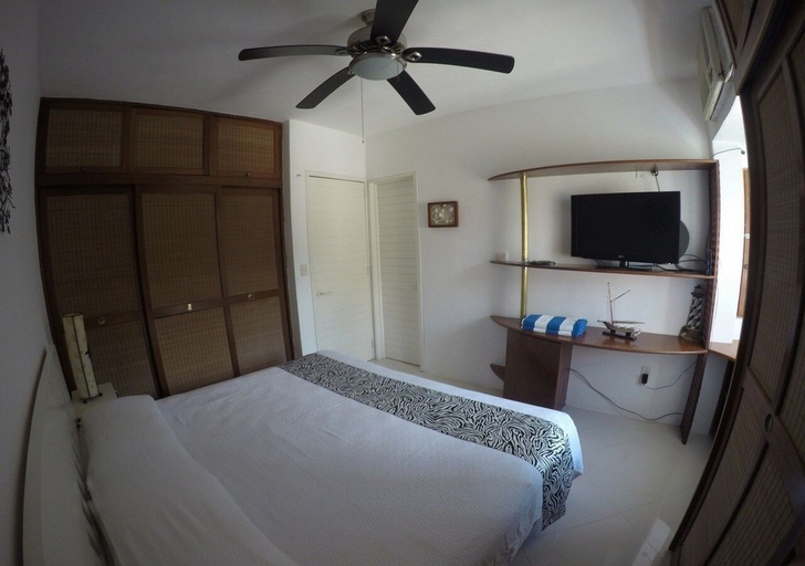 Bedroom 2, Departamento Rentas Vacacionales Cancun 003, Benito Juárez