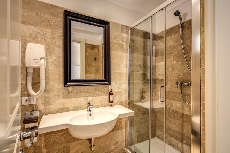 Bathroom 5, Hotel Domus Mea, Rome
