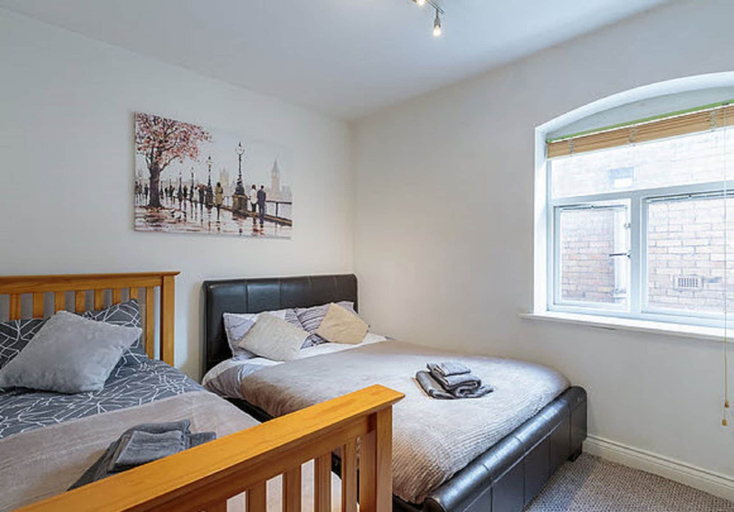 Bedroom 3, Luxury Central Newcastle Apartment 20, Newcastle upon Tyne
