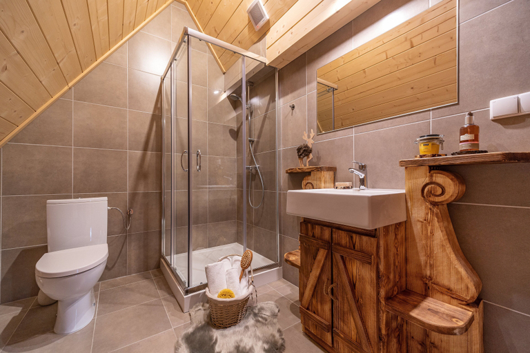 Bathroom 4, Willa Olsza Apartamenty, Tatra