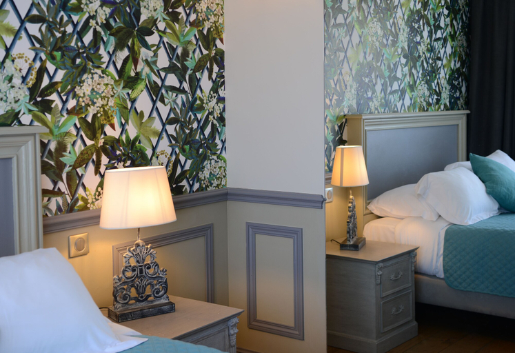 Bedroom 4, Hôtel Villa-Lamartine, Gironde