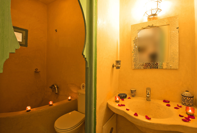 Bathroom, Riad Cherihane, Marrakech