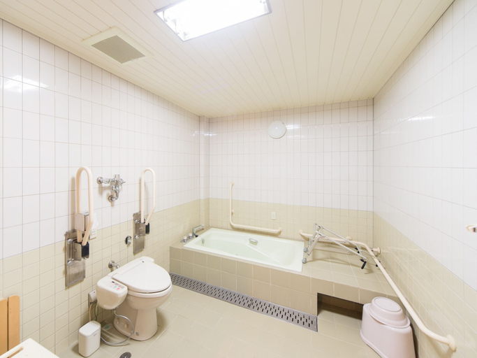 Bathroom, Gokurakuji Onsen Arcadia Village, Hatsukaichi