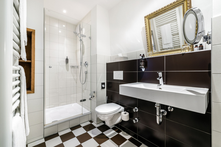 Bathroom 4, Chin-Chin Hotel ehemals Bohemian Hotel, Regensburg