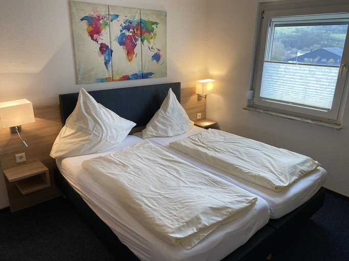 Bedroom 3, Motel Herbold, Schwalm-Eder-Kreis