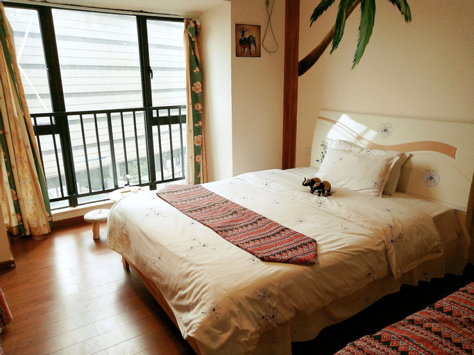 Bedroom 2, The Journey Apartment Guangzhou(Canton Fair branch), Guangzhou