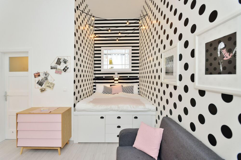 Bedroom, Klauzal 33 Apartment I., Budapesti