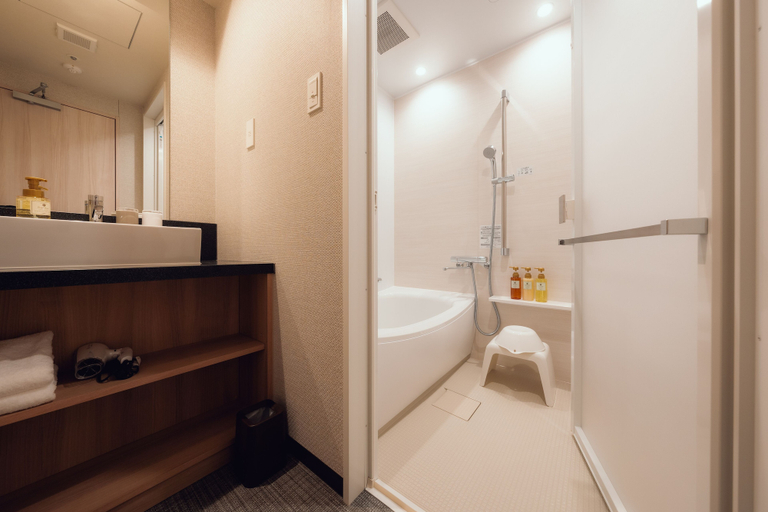 Bathroom 4, Henn na Hotel Premier Sendai Kokubuncho, Sendai