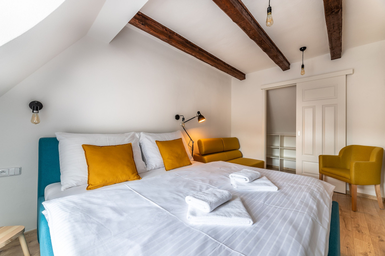 Bedroom 3, Villa Wurmfeld, Český Krumlov