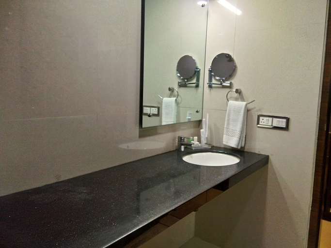 Bathroom 4, Landmark Hotel, Raipur