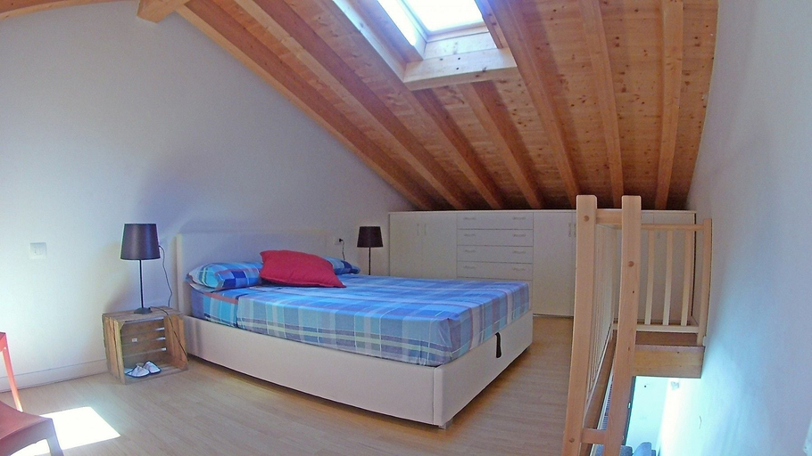 Bedroom 3, La Quiete 58 Holideal, Brescia