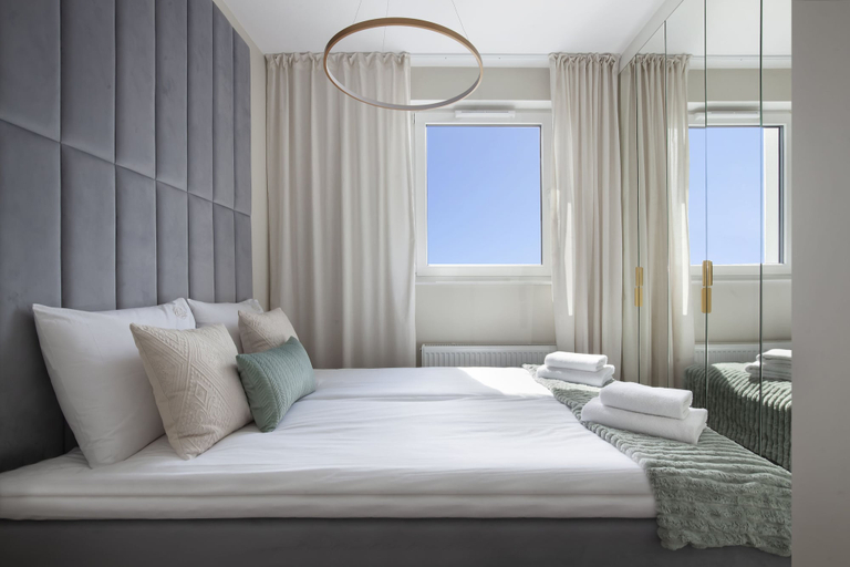 Bedroom 2, Elite Apartments Spektrum Prestige, Gdańsk City