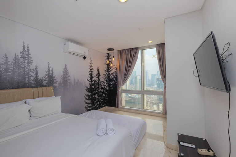 Bedroom 3, Luxury And Strategic 1Br Apartment At The Empyreal Epicentrum, South Jakarta