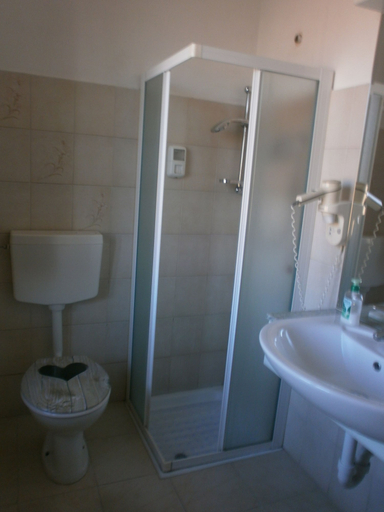Bathroom 5, Albergo Vecchio Pavone, Torino