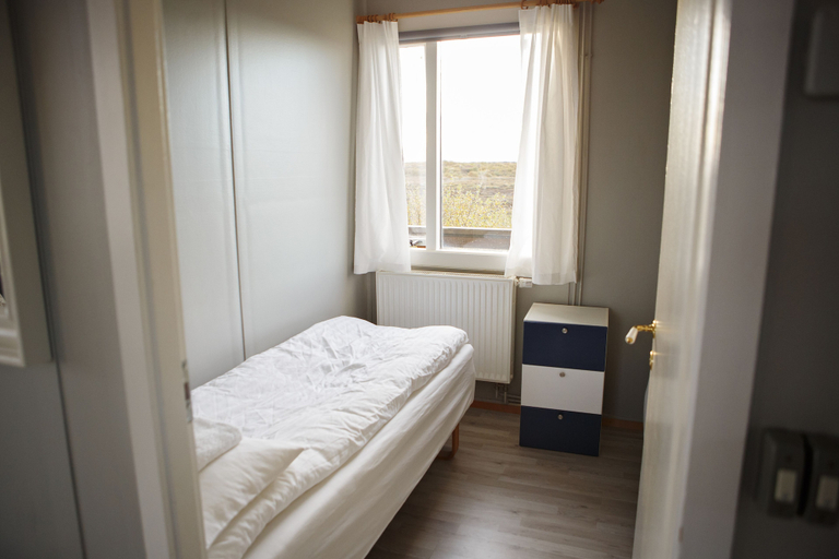 Bedroom 4, Hestaland Riverside Cottage, Borgarbyggð