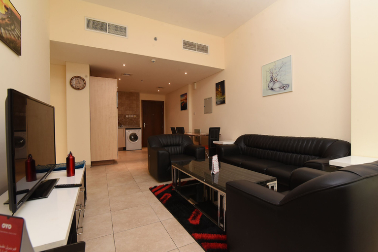 Living area 2, OYO Home 2351BHK Capitol Tower DIC, Dubai