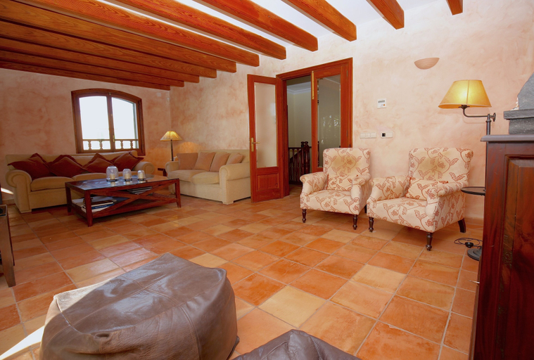 Bedroom 3, Espectacular villa junto al mar en Sa Rapita, Baleares
