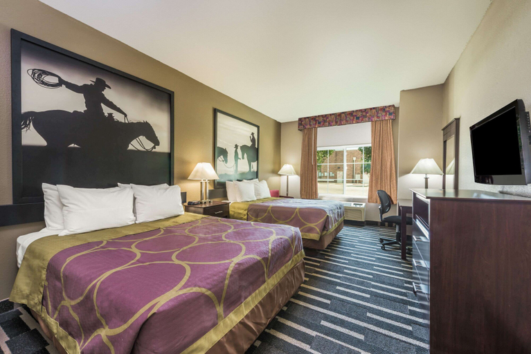 Bedroom 3, Super 8 by Wyndham Fort Worth North, Fort Worth