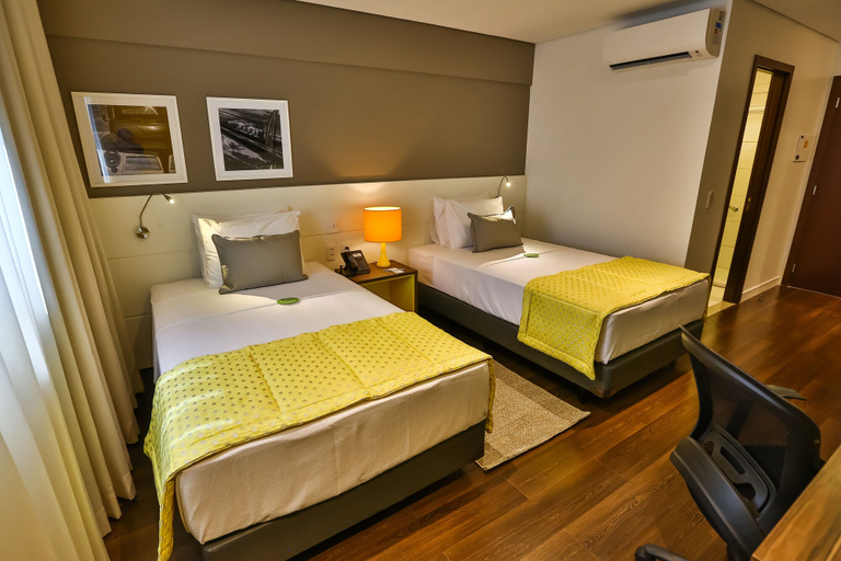 Bedroom 3, Quality Flamboyant Goiania, Goiania