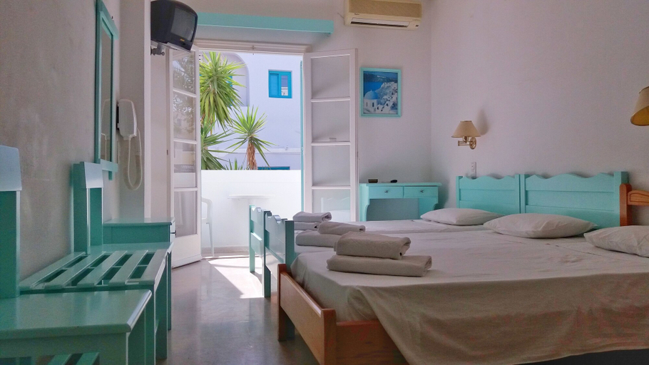 Bedroom 5, Kymata Hotel, South Aegean