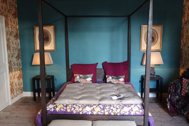 Bedroom 2, Hotel particulier le clos de la croix, Calvados