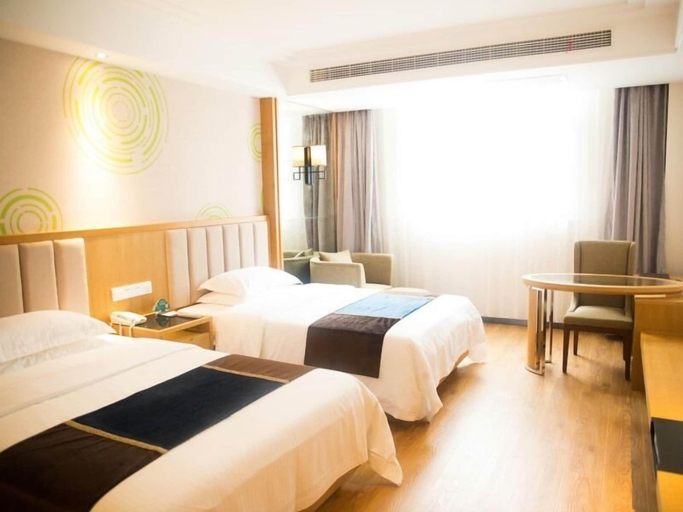 Bedroom 2, GreenTree Inn Taizhou Taixing Middle Guoqing Road Business Hotel, Taizhou
