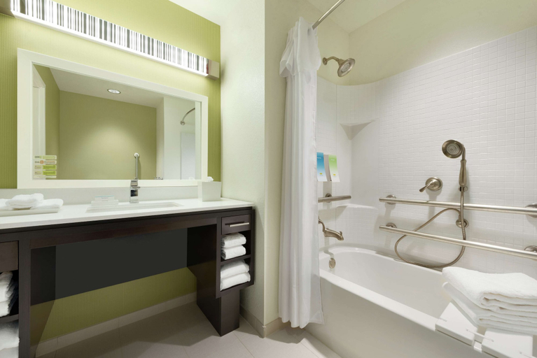 Bathroom 5, Home2 Suites by Hilton Cleveland Independence, Cuyahoga
