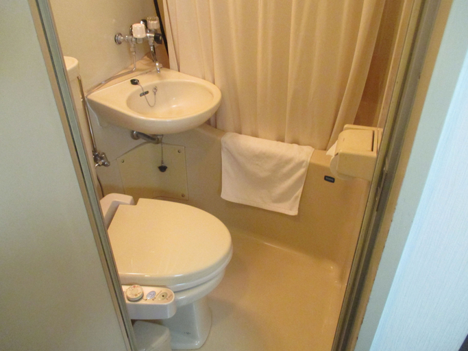 Bathroom 5, Hotel Green Well, Sendai