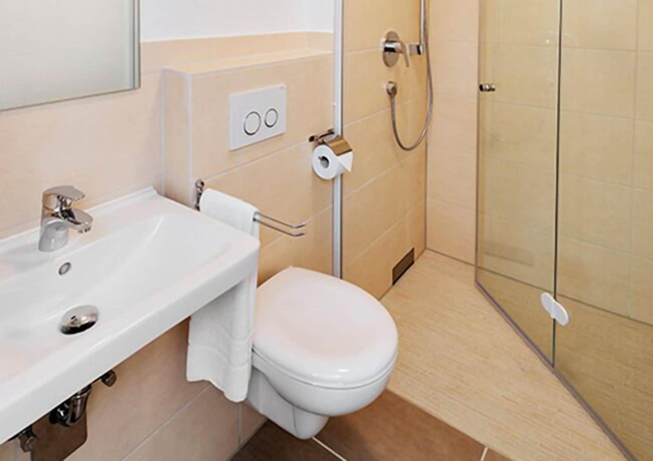 Bathroom, Gästehaus Neubauer, Fürstenfeldbruck