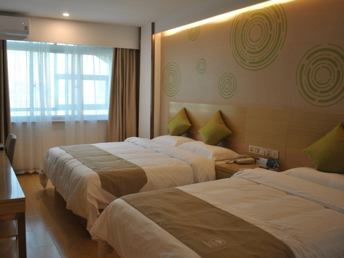 Bedroom 3, GreenTree Inn Heze Shan County Huxi South Road Express Hotel, Heze