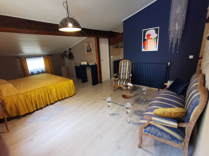 Bedroom 4, Residence La Borde, Aude
