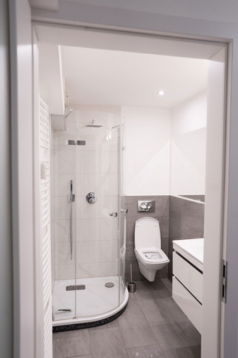Bathroom 3, Business Apartments Ratingen West, Mettmann