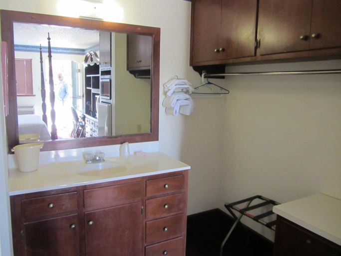 Bathroom, Warrick Plaza Inn, Hale