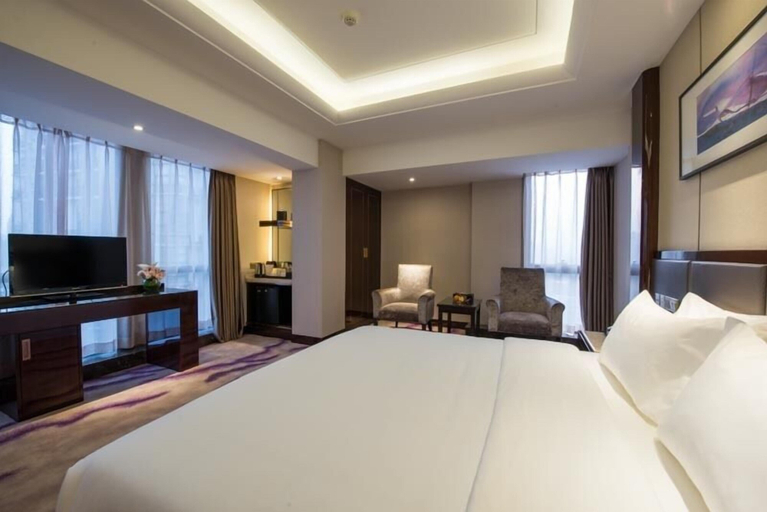 Bedroom 3, Grand Mercure Wuhan Qiaokou, Wuhan