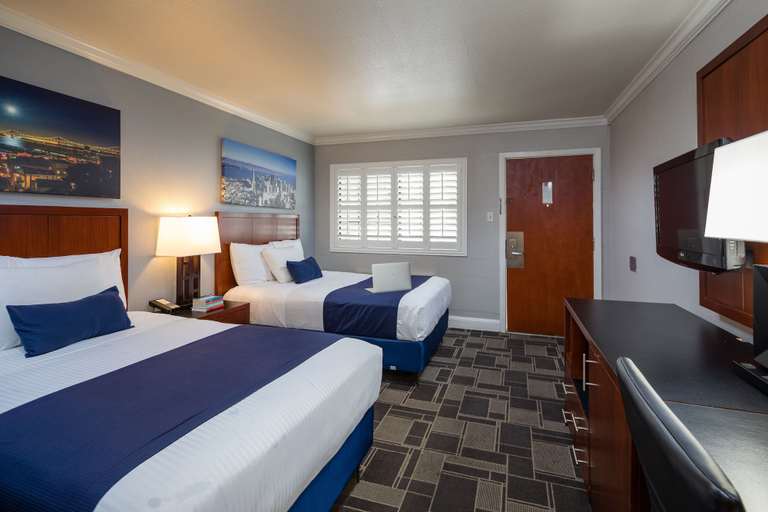 Bedroom 3, Bay Bridge Inn, San Francisco