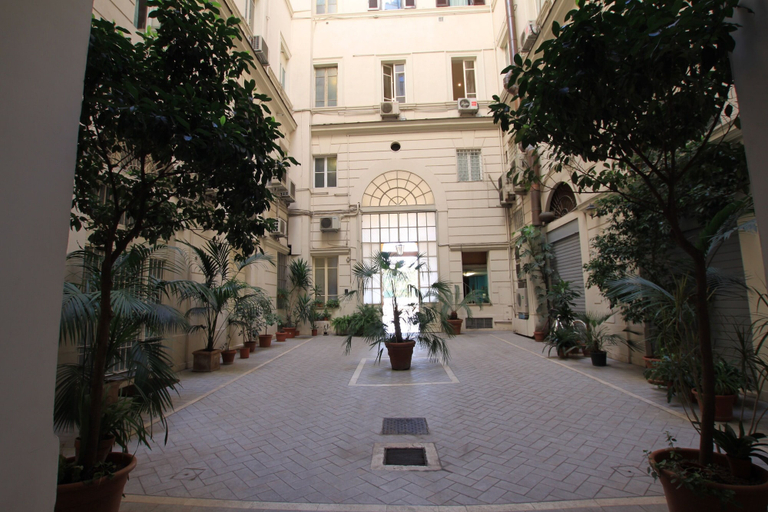 Courtyard, Mellini River, Rome