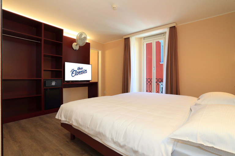 Bedroom 2, Hotel Elvezia Ascona, Locarno