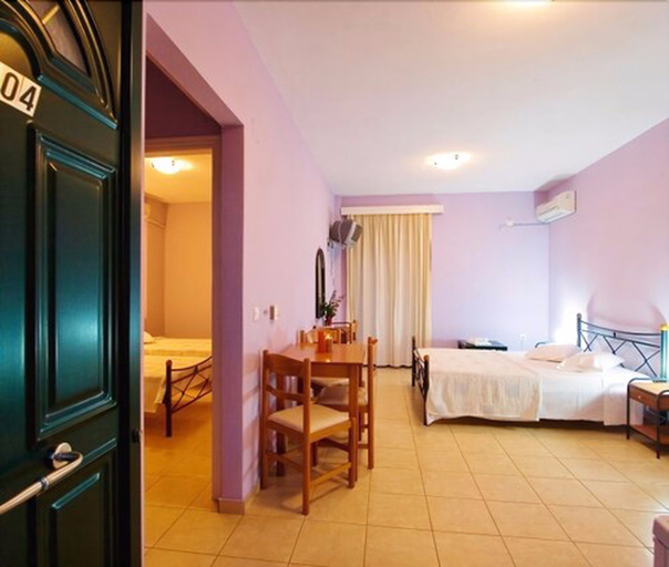 Bedroom 2, Sagini Hotel, Central Greece