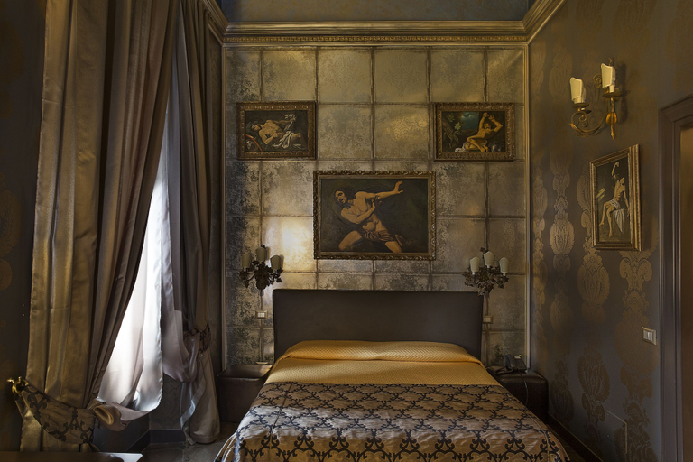 Bedroom 4, Antica Dimora Delle Cinque Lune, Rome