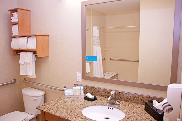 Bathroom 3, Hampton Inn Sidney NE, Cheyenne