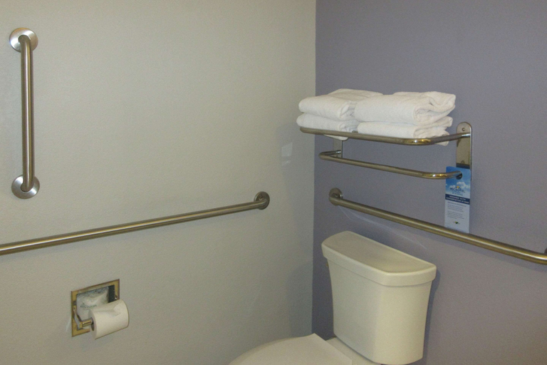 Bathroom 4, Quality Inn & Suites Caldwell I-77, Noble