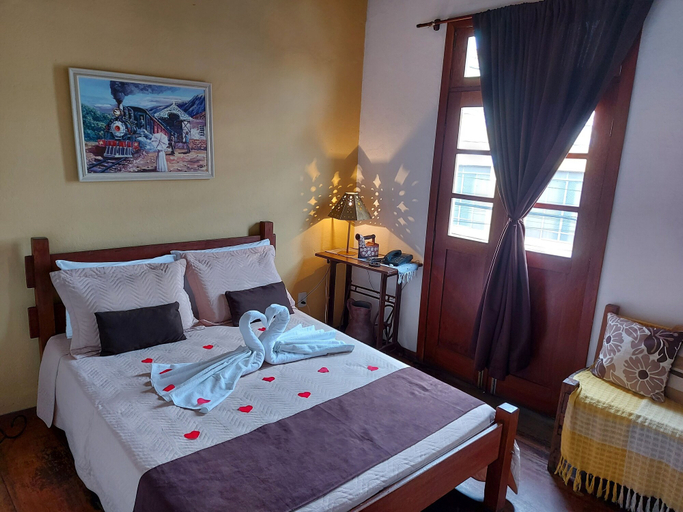 Bedroom 2, Pousada Estação do Trem, São João del Rei