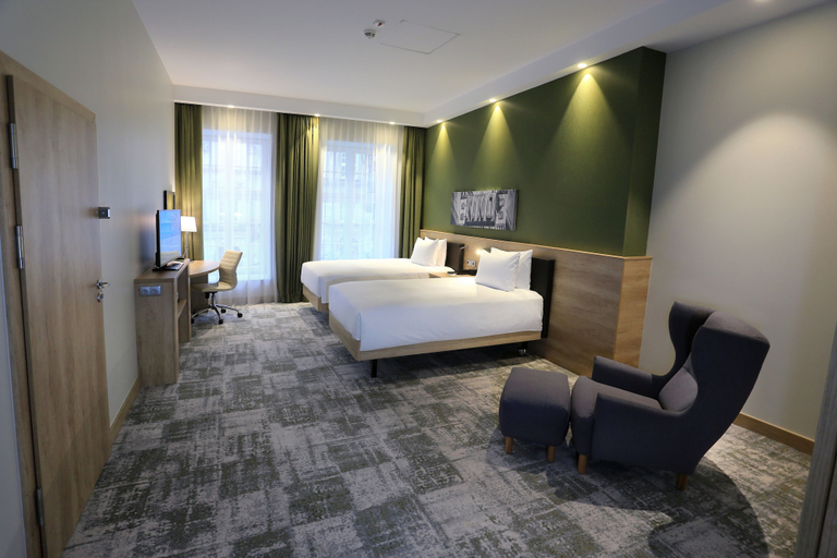 Bedroom 3, Hampton by Hilton Gdansk Old Town, Gdańsk City