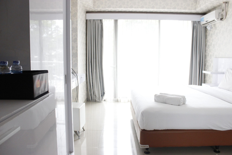 Bedroom 2, Relaxing Studio near ITB at Beverly Dago Apartment, Bandung