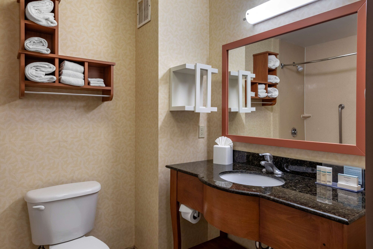 Bathroom 4, Hampton Inn Norco-Corona-Eastvale, Riverside