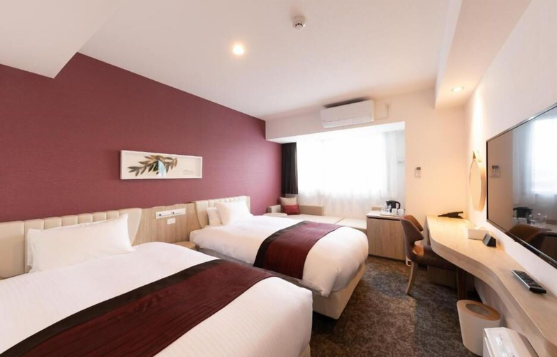 Bedroom 2, Hotel Torifito Kashiwanoha, Kashiwa