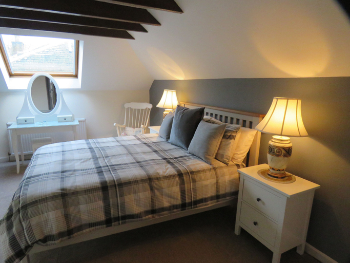 Bedroom 2, Harleyburn Cottages, Scottish Borders