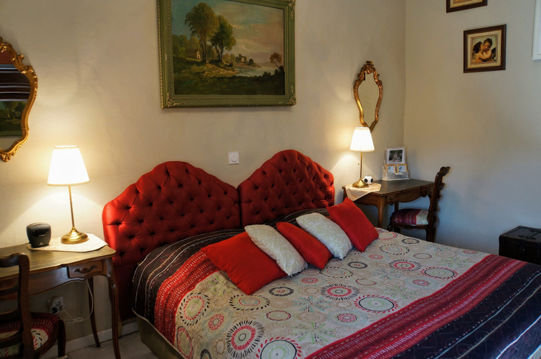 Bedroom 3, Hotel le Manoir du Raveyron, Ardèche